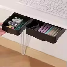 Minimal Under-Desk Drawer Organizer